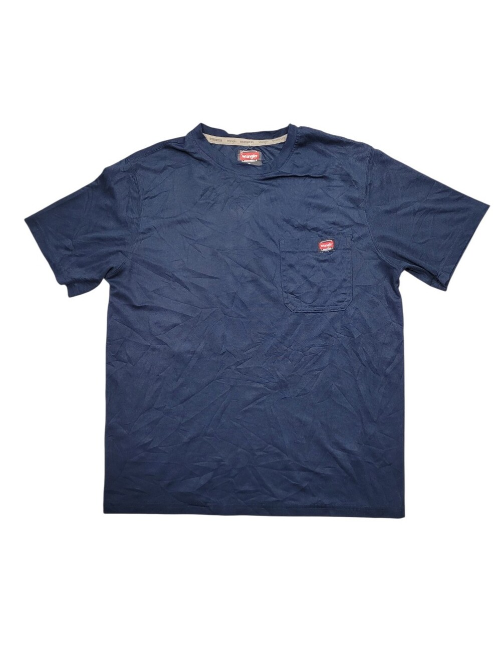 Wrangler Workwear Navy Blue Classic Tee T-shirt Top Size: M